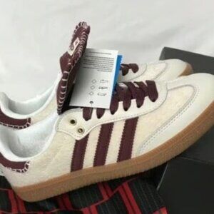 Adidas X Wales Bonner Samba Pony Tonal Cream White